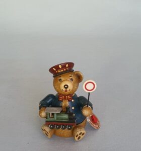 Hubrig Hubiduu Teddybär Eisenbahner