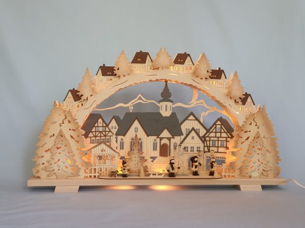Tietze Mehrschichtschwibbogen Adventszeit exclusiv groß